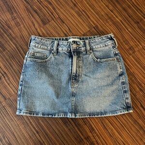 Pacsun denim mini skirt